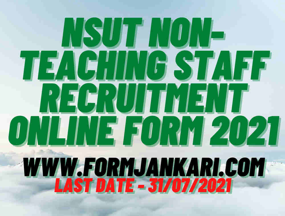 NSUT Non-Teaching staff