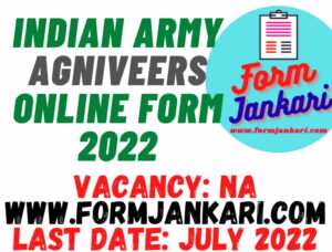 Indian Army Agniveers - www.formjankari.com